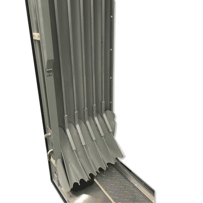Fire Resistance Interconnecting Train Gangway Connection IRIS 1885mm Through Height