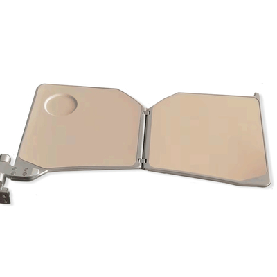 Aluminium 1st Class Train Seat Armrest Powder Coating 540*378*70.5
