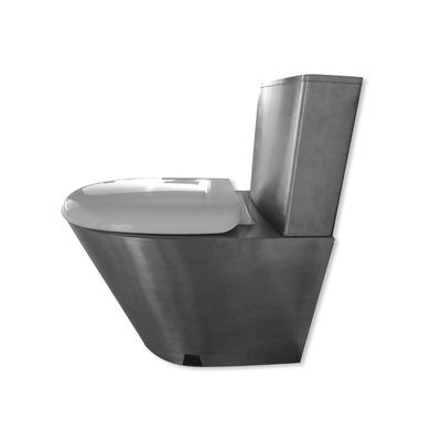 Mirror Surface Bullet Train Toilet With Water Tank 3000ml Ground Row