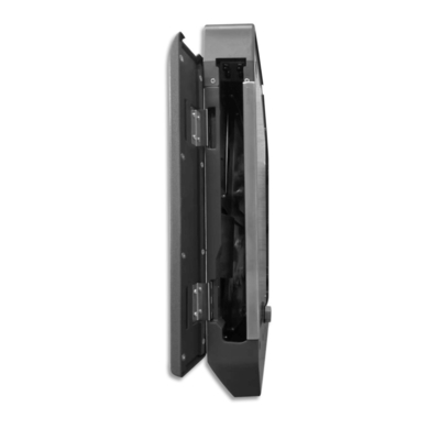 UIC566 Armrest Railway Carriage Interiors With Snack Table Powder Coating