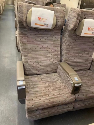 EN45545 Customized Train Seat Cover Polyester 500PCS