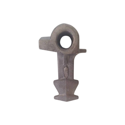 Good Hardness Malleable Iron Cast-in Pre-embedded Rail Shoulder for Sand Casting