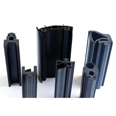 Good Temperature Properties Rail Vehicle Rubber Parts Seal Co-extruded with Sponge and Steel Spine