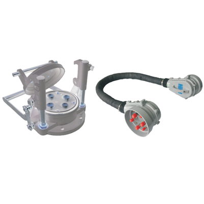 Power Couplers Locomotive Spare Parts ISO9000 Semi Metal