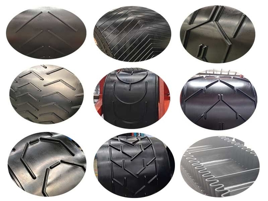 Patterned NN EP Industrial Conveyor Belt 17mm 20mm 18MPA 20MPA