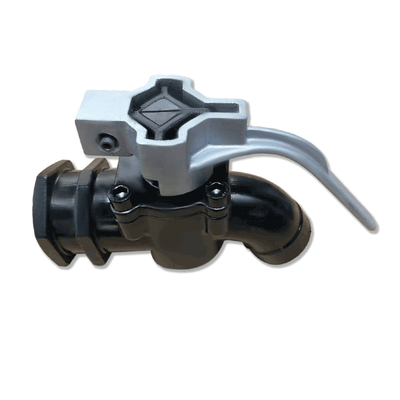 EN 14601-2011 Production Standard Two Rc1 1/4 Threaded Main Air Duct Angle Cock Train Angle Cock Handlebars Turned to Left