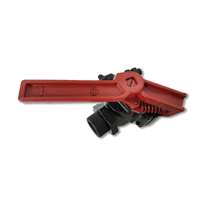 EN 14601-2011 Production Standard Cast Iron Angle Cock For Railway