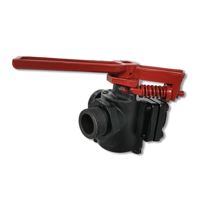 EN 14601-2011 Production Standard Cast Iron Angle Cock For Railway