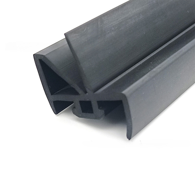 Good Temperature Properties Rail Vehicle Rubber Parts Seal Co-extruded with Sponge and Steel Spine